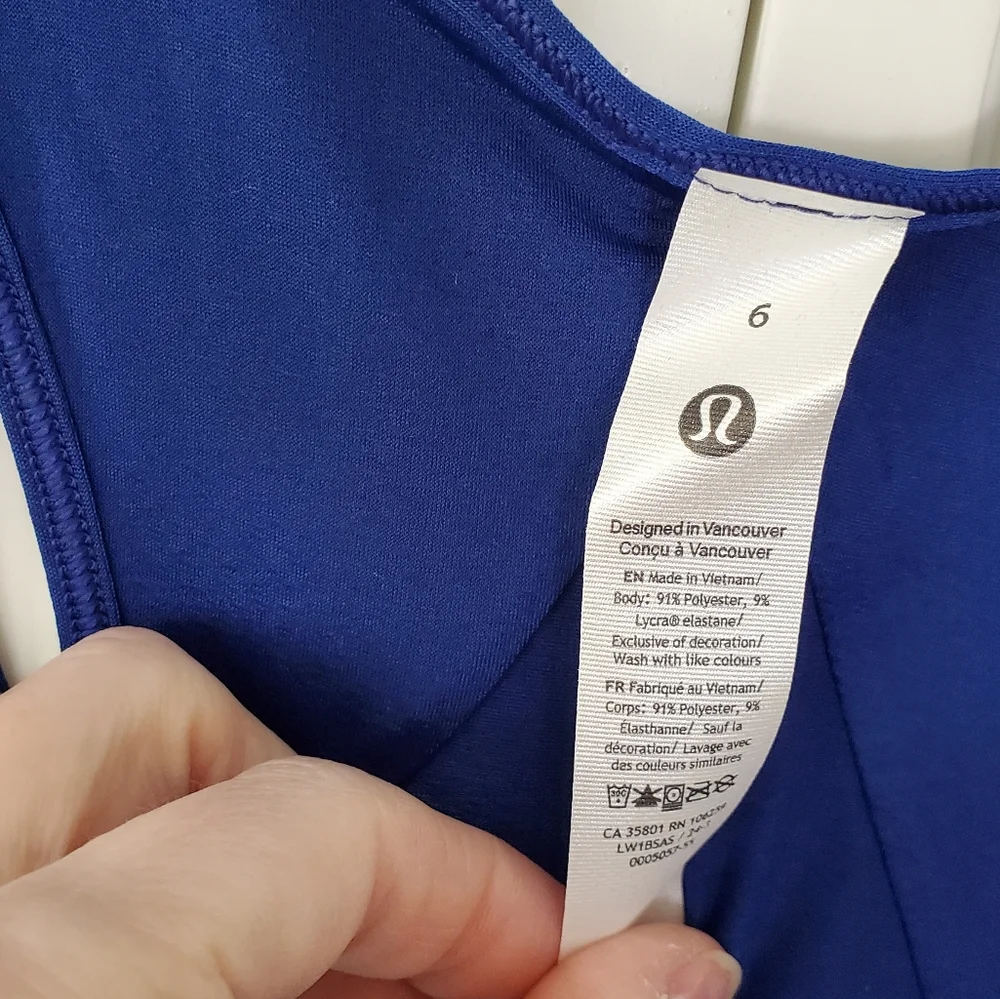 NWT Lululemon Pleated Essential Tank